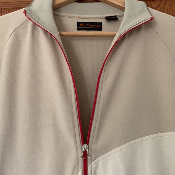 Ben Sherman lightweight zip front jacket, size M, all cotton, 2 pockets! - Picture 7 of 10